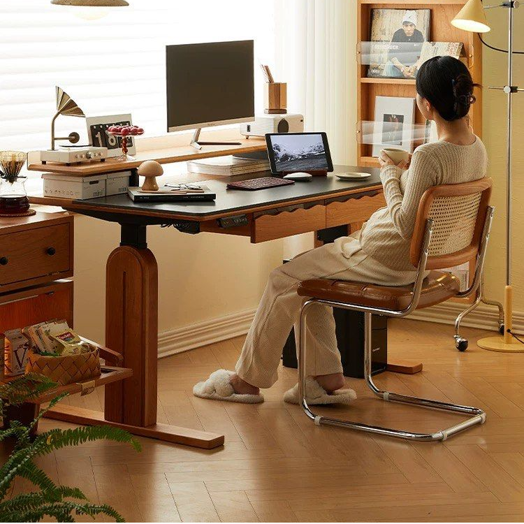 MALCOLM Electric Adjustable Height Study Table