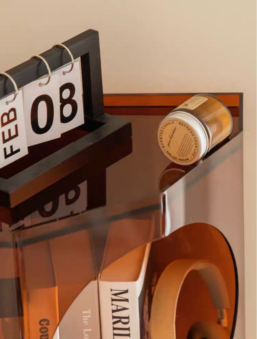 DYLAN Modern Acrylic Bookshelf