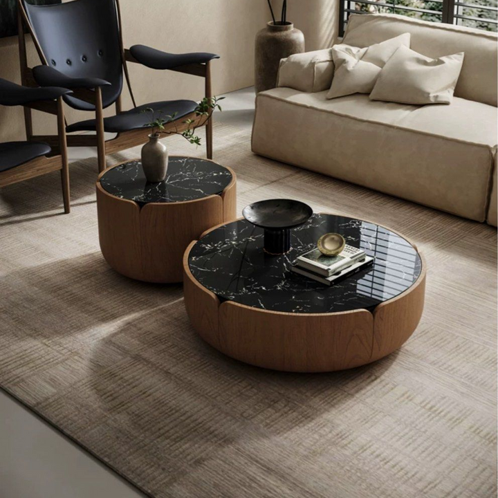 PEARSON Modern Marble Coffee Table