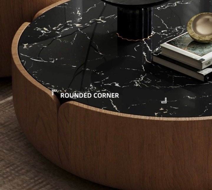 PEARSON Modern Marble Coffee Table