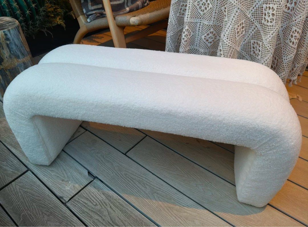 DYXTON Modern Boucle Bench