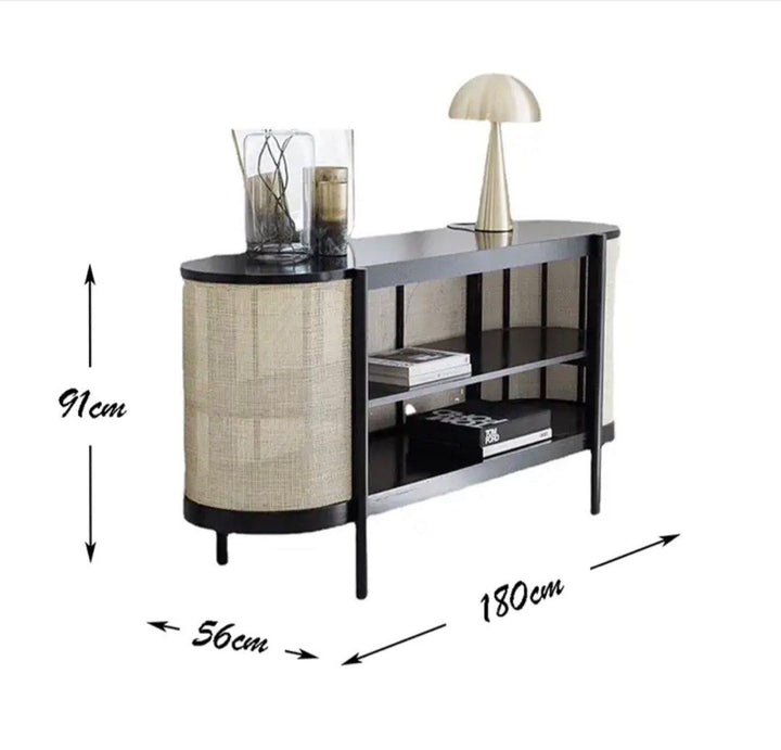 TELZO Modern Japandi Sideboard