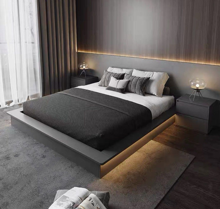 EFFELA Modern LED Bedframe