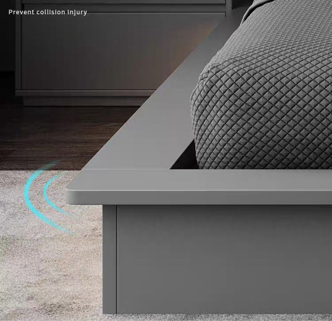 EFFELA Modern LED Bedframe