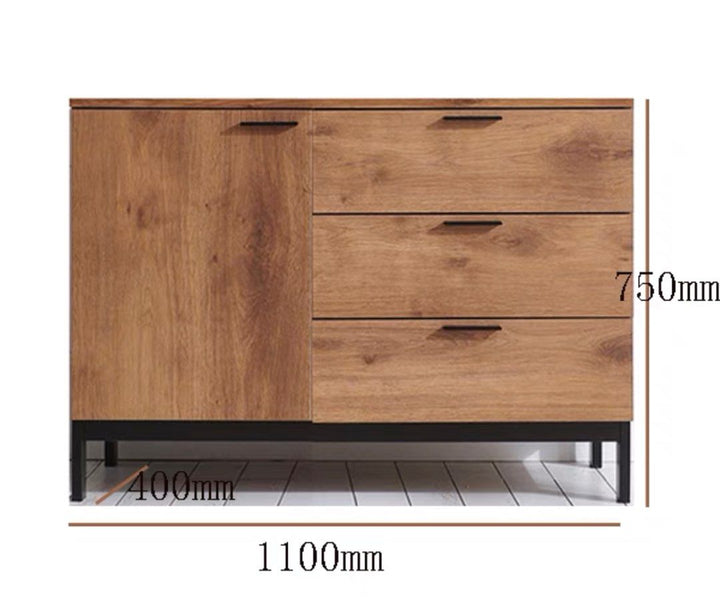 AUSTEN Industrial Solid Wood Sideboard