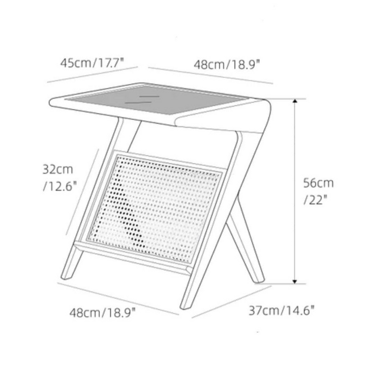 RODRIGO Modern End Table
