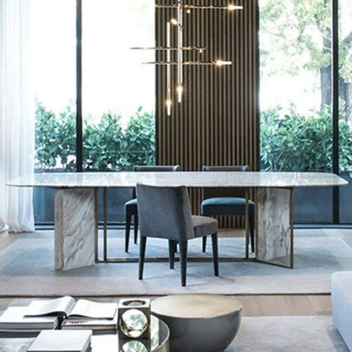 PRYOR Modern Marble Dining Table