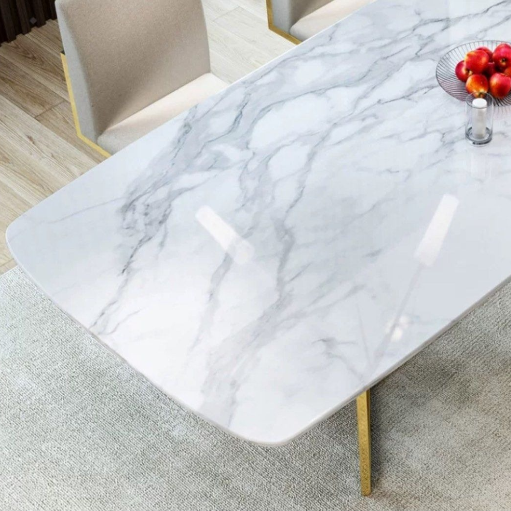 PRYOR Modern Marble Dining Table