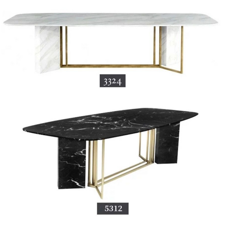 PRYOR Modern Marble Dining Table