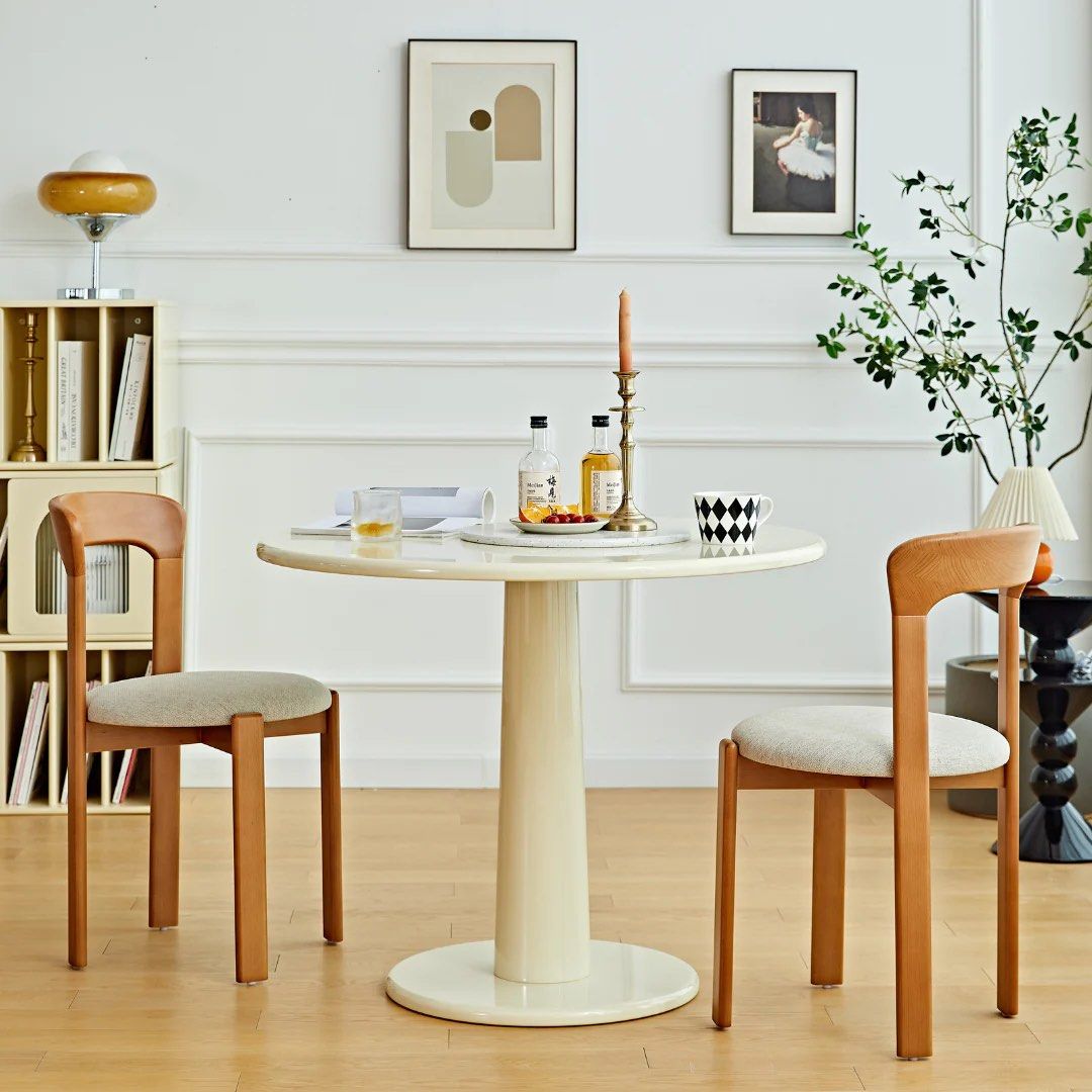 MALGUS Solid Wood Dining Chair (Set of 2)