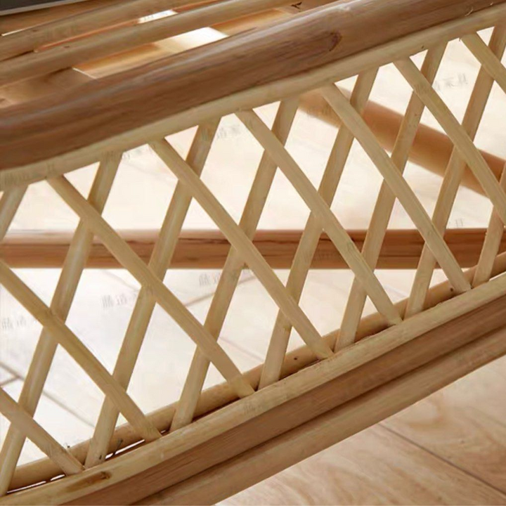 TAMSYN Japandi Rattan Bench