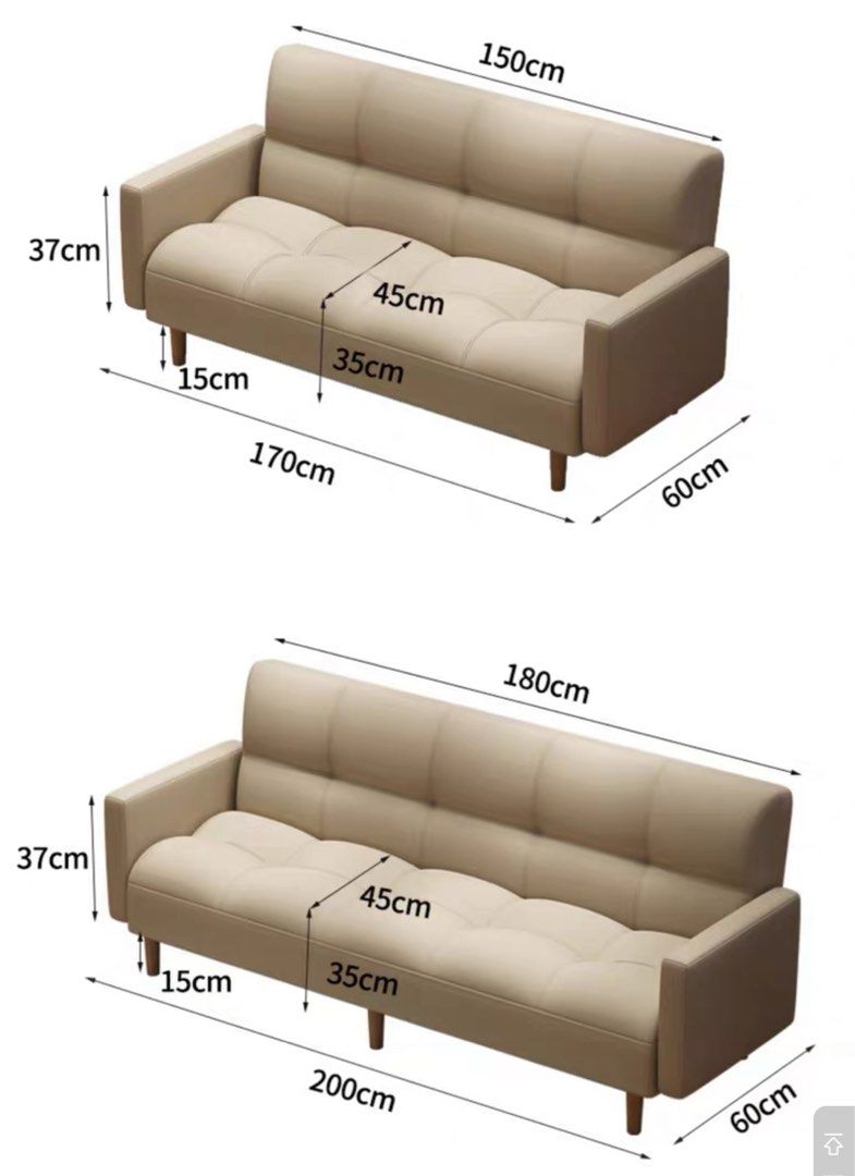 SERLUNA Modern Sofa Bed
