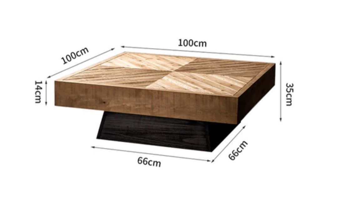KARA Square Coffee Table