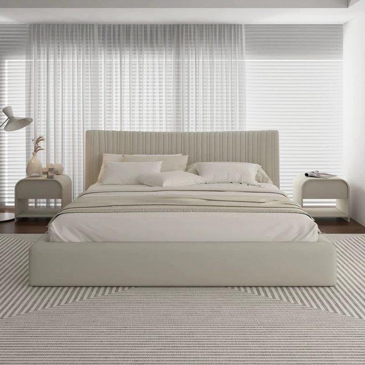 EOSE Modern Leather Bedframe