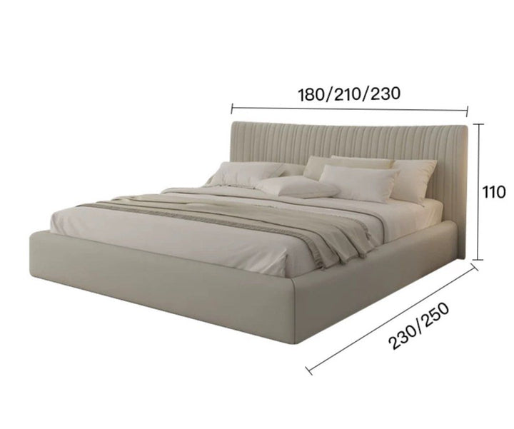 EOSE Modern Leather Bedframe
