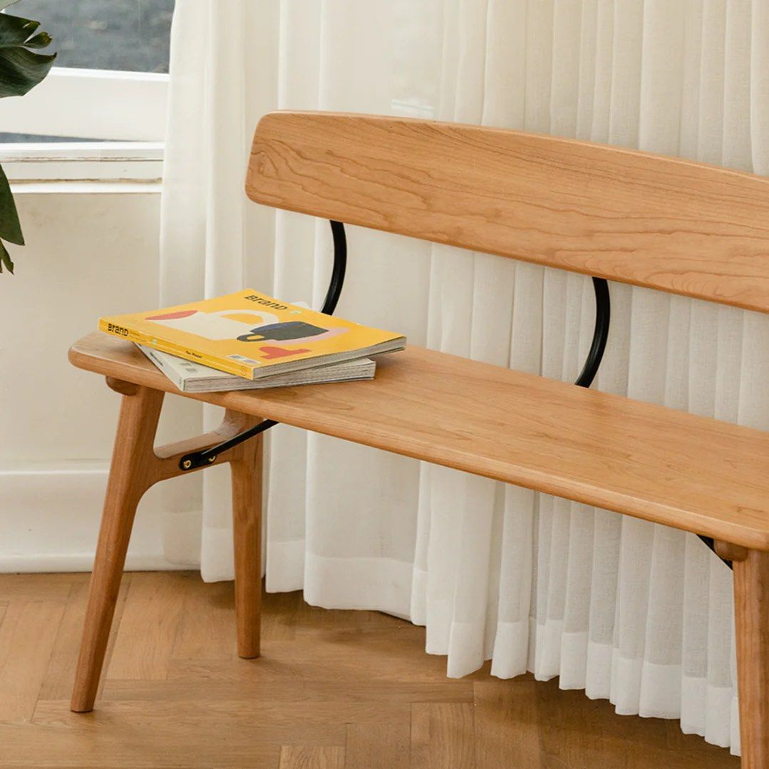 TYNAN Modern Solid Wood Bench