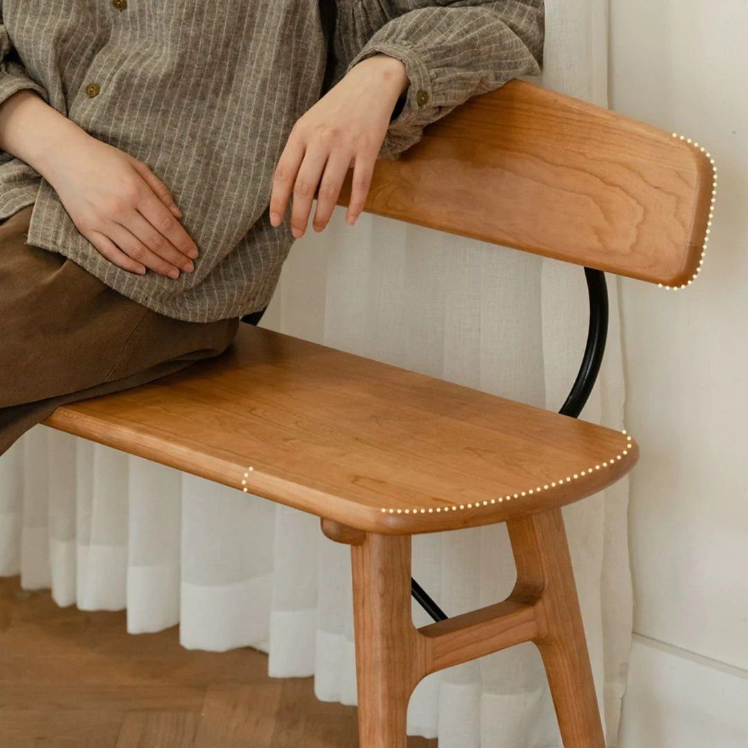 TYNAN Modern Solid Wood Bench