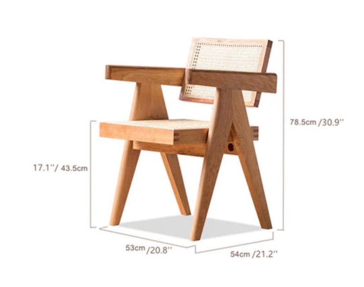ESCEC Solid Wood Armchair