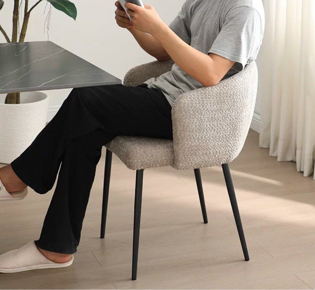 TARRON Modern Fabric Dining Chair