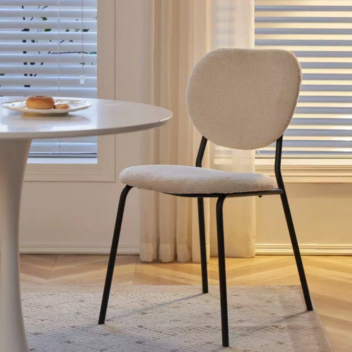 HENSHAW Modern Boucle Dining Chair