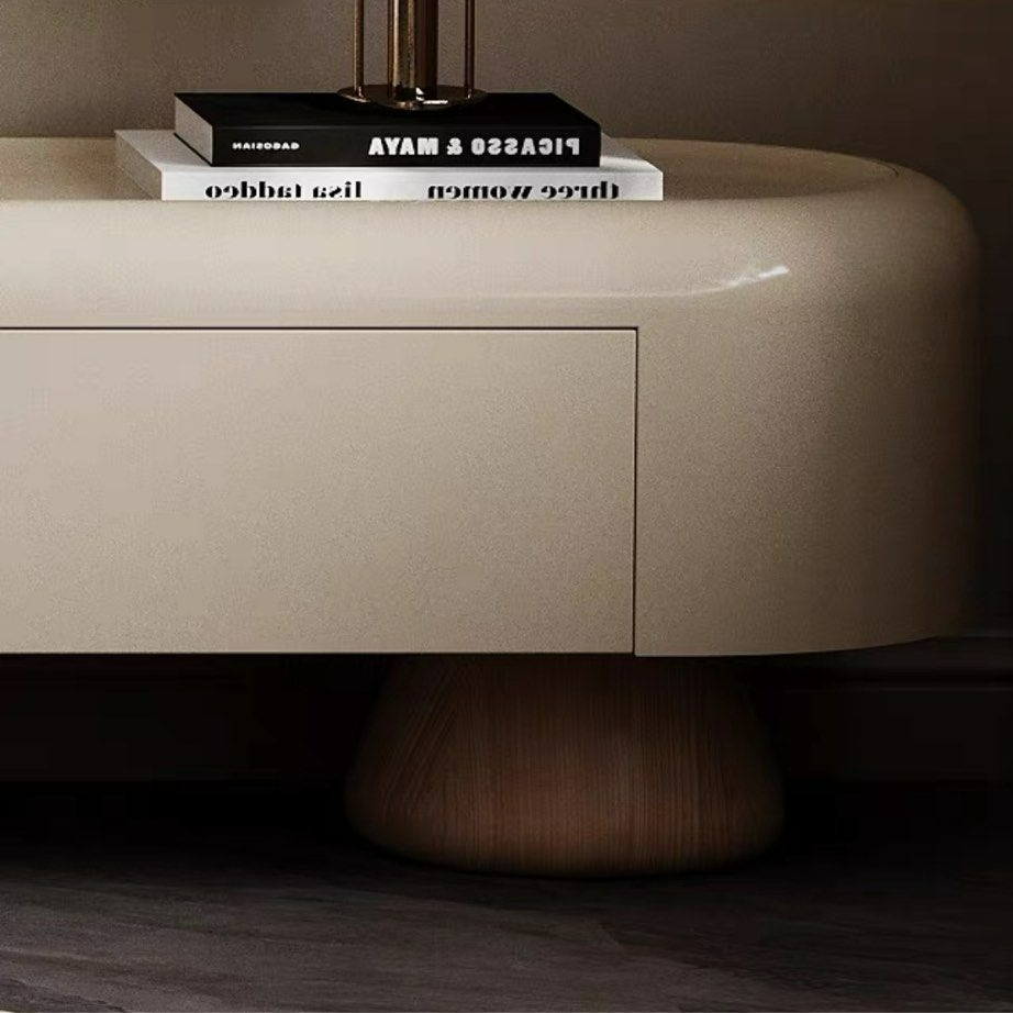 TEMMIN Japandi TV Console & Coffee Table