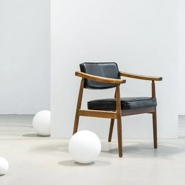 WINIFRED Upholstered Solid Wood Armchair