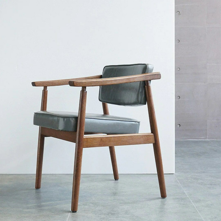 WINIFRED Upholstered Solid Wood Armchair