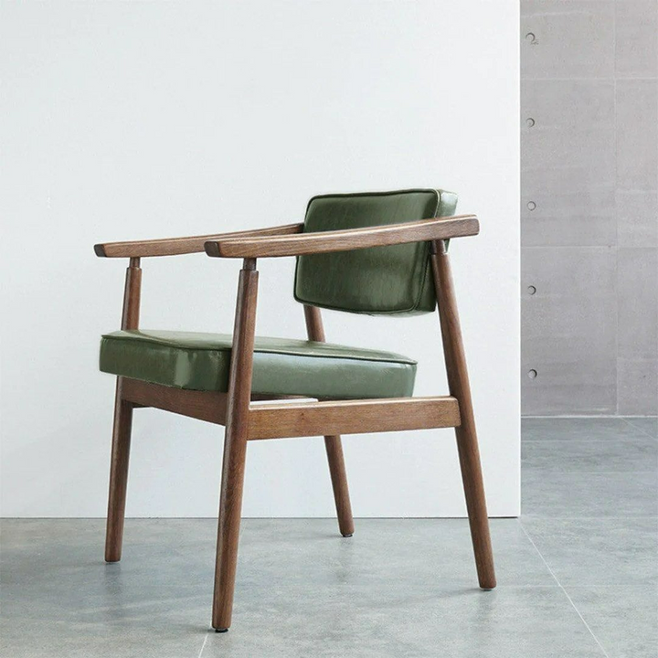 WINIFRED Upholstered Solid Wood Armchair
