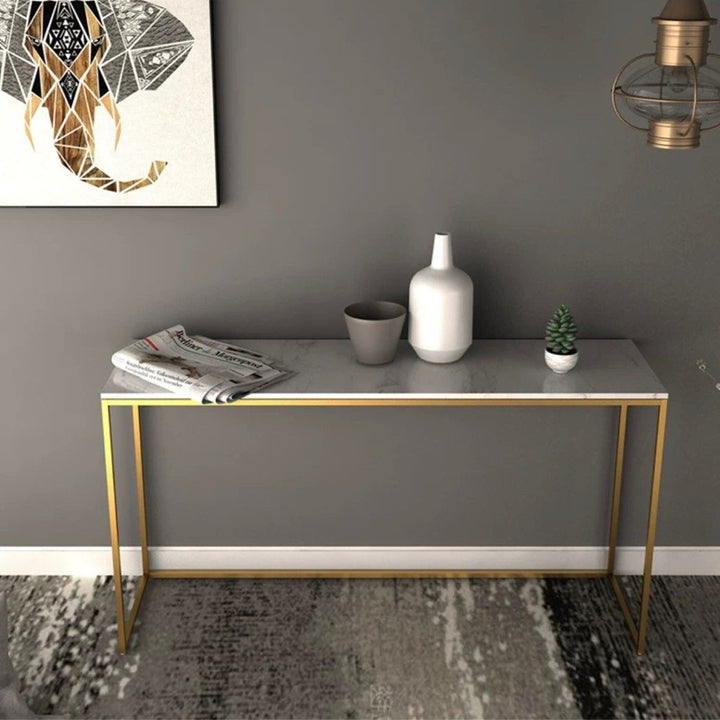 ELDRED Marble Console Table