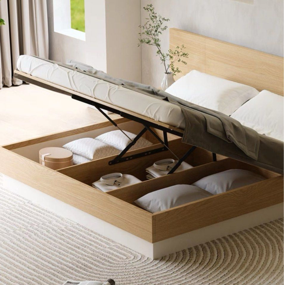 EUTROS Modern Oak Bedframe