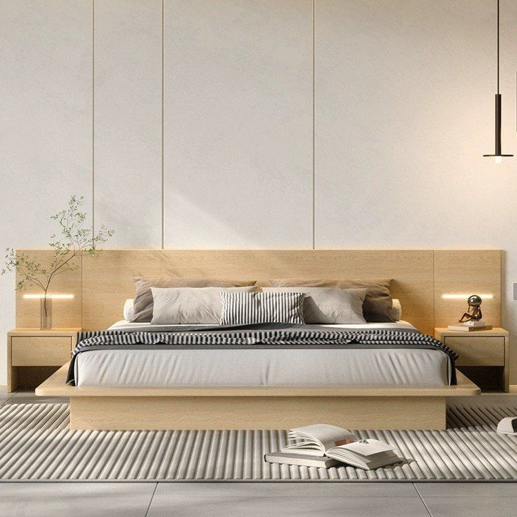 EUTROS Modern Oak Bedframe