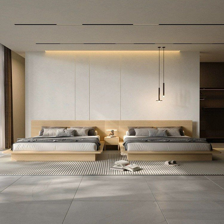 EUTROS Modern Oak Bedframe