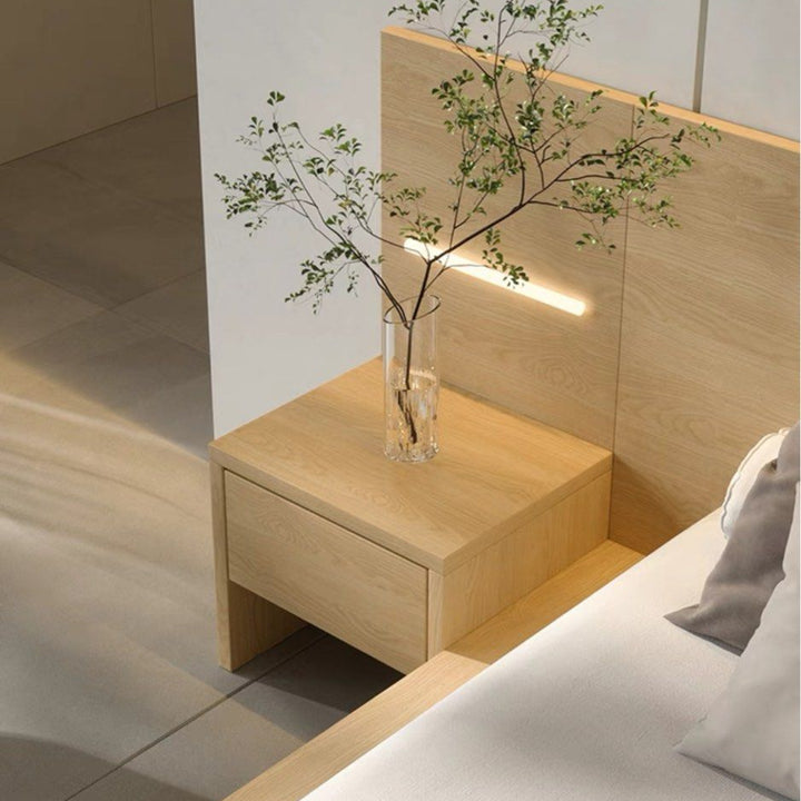 EUTROS Modern Oak Bedframe