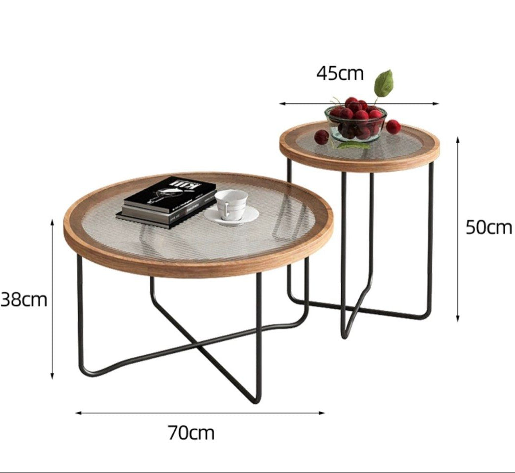 AMBER Wood Coffee Table