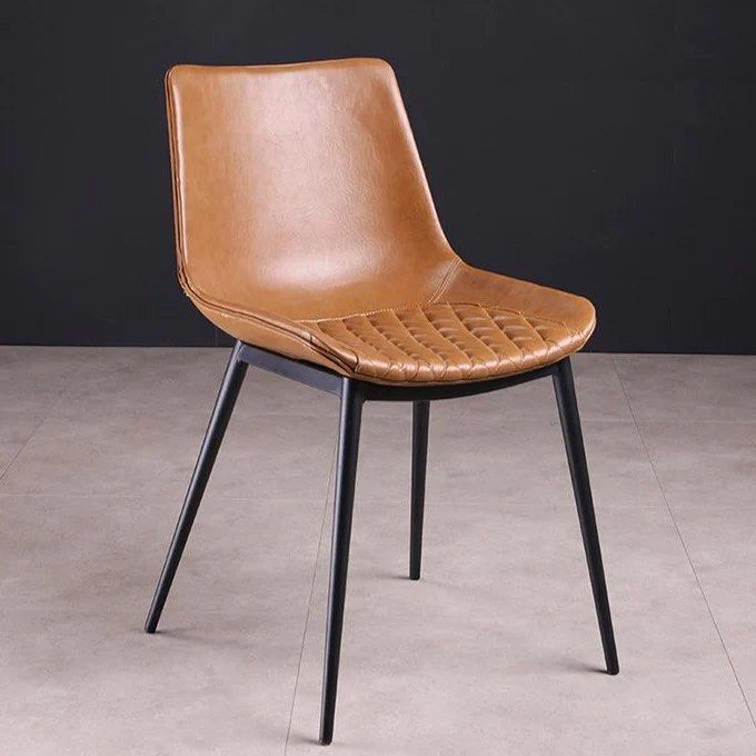 MAREK Leather Dining Chair (set of 2)