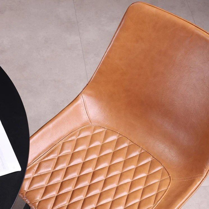 MAREK Leather Dining Chair (set of 2)