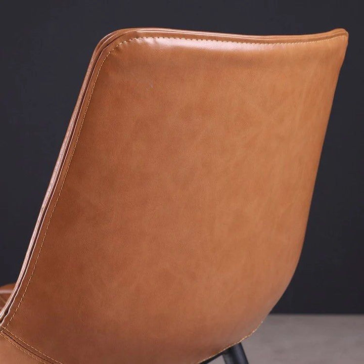 MAREK Leather Dining Chair (set of 2)
