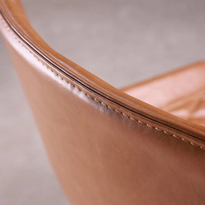 MAREK Leather Dining Chair (set of 2)