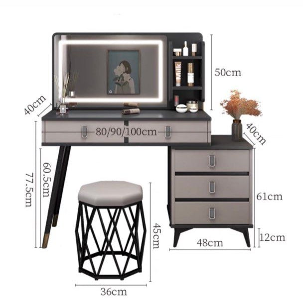 EZE Modern Vanity Set