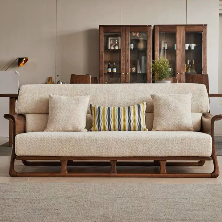 VERNISCA Rustic Fabric Sofa