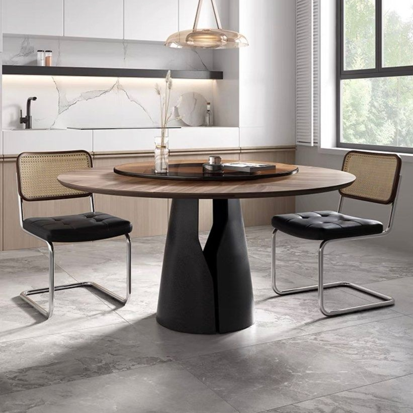 TITO Solid Wood Round Dining Table