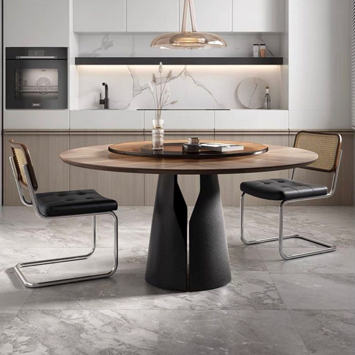 TITO Solid Wood Round Dining Table