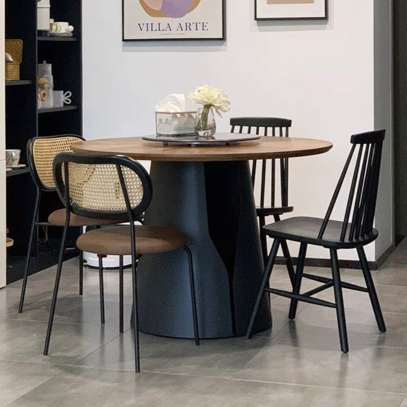 TITO Solid Wood Round Dining Table