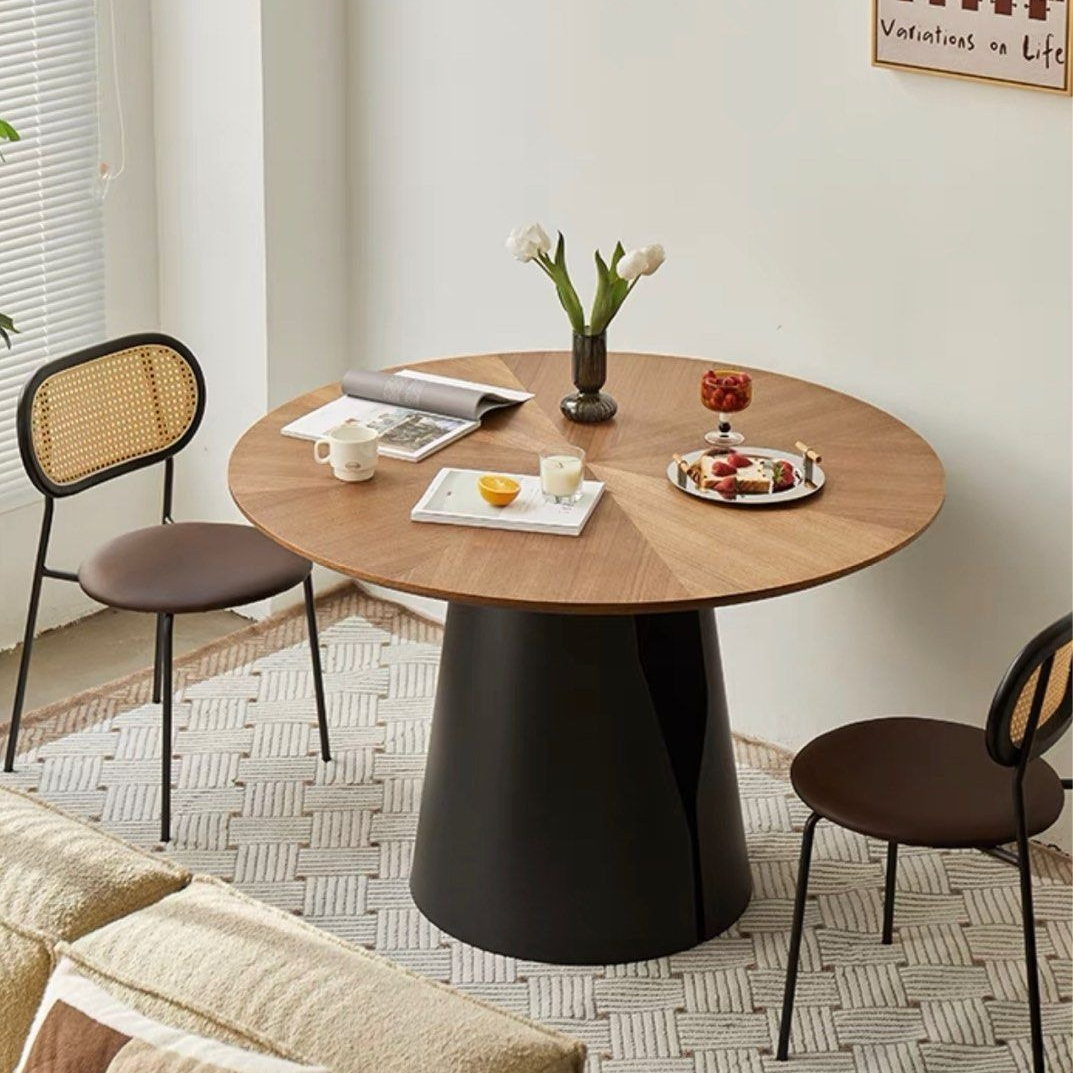 TITO Solid Wood Round Dining Table