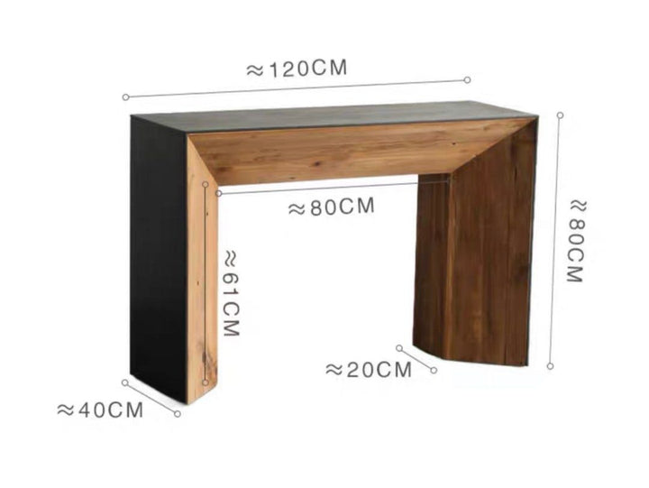 LEIF Rustic Console Table