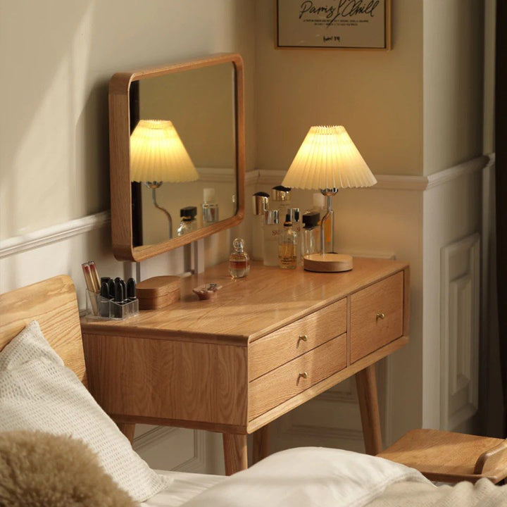 CHLOE Rustic Solid Wood Vanity Table