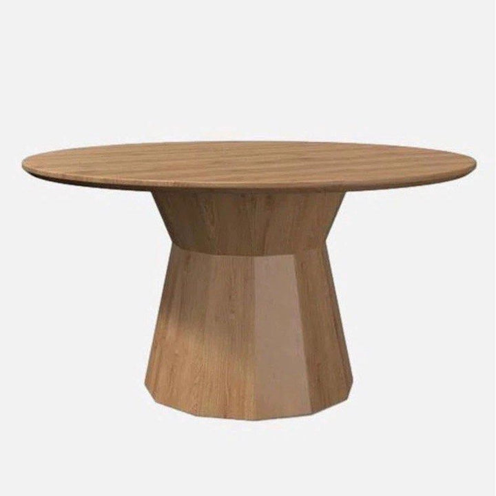 LAMIER Modern Solid Wood Round Dining Table