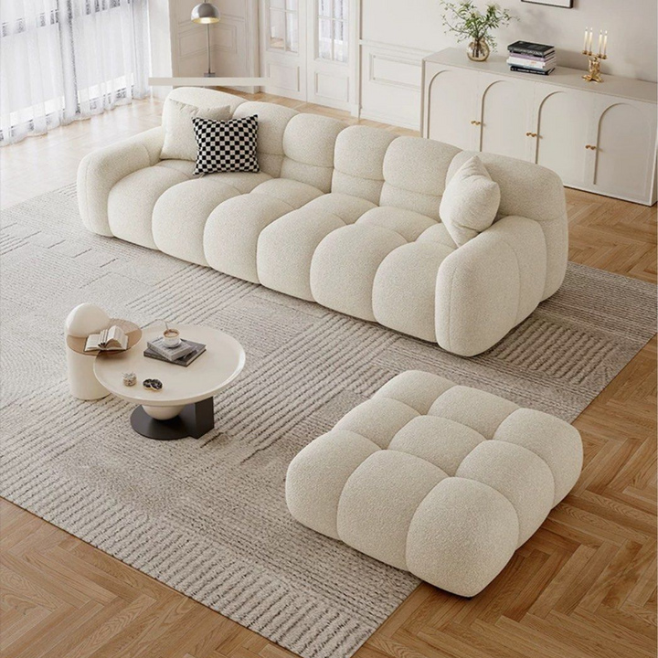 ZENARO Modern Boucle Sofa