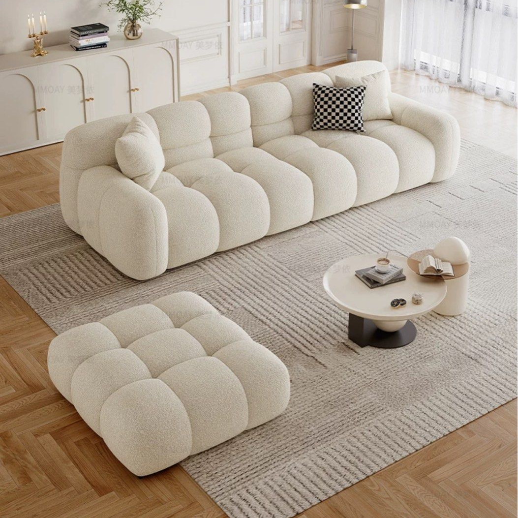 ZENARO Modern Boucle Sofa