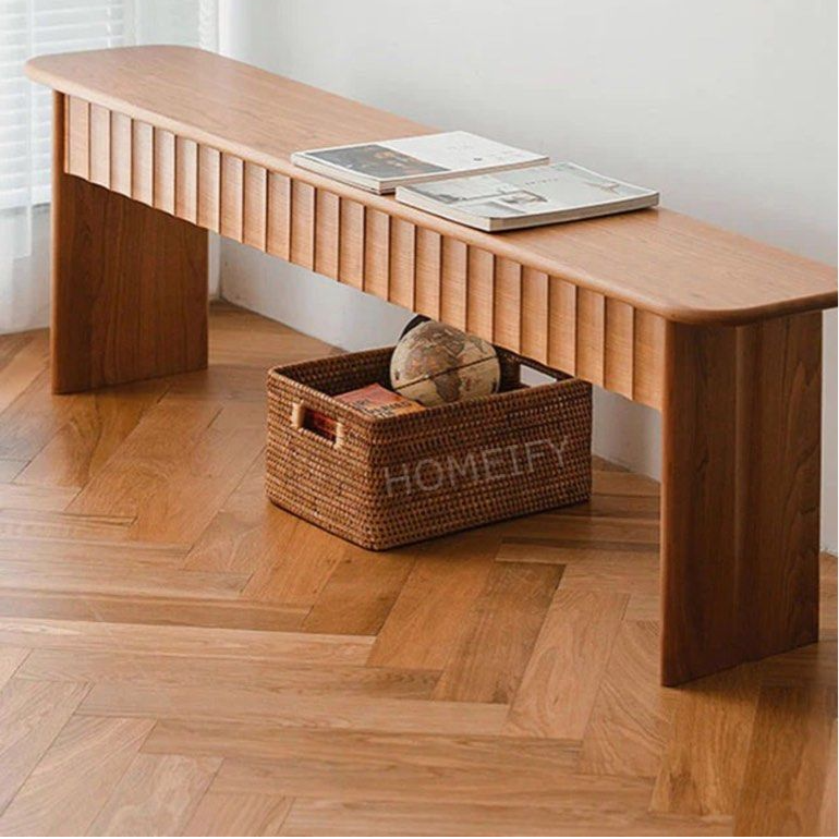 CAYDEN Solid Wood Bench